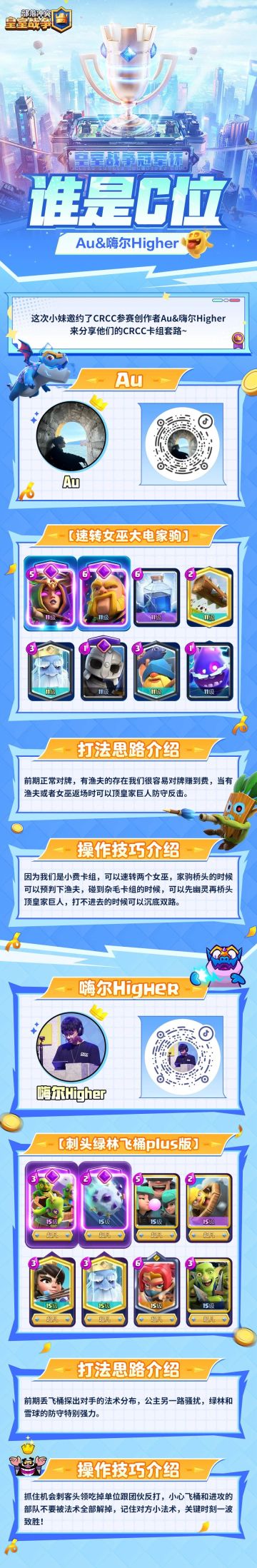 谁是C位：CRCC专场卡组套路分享