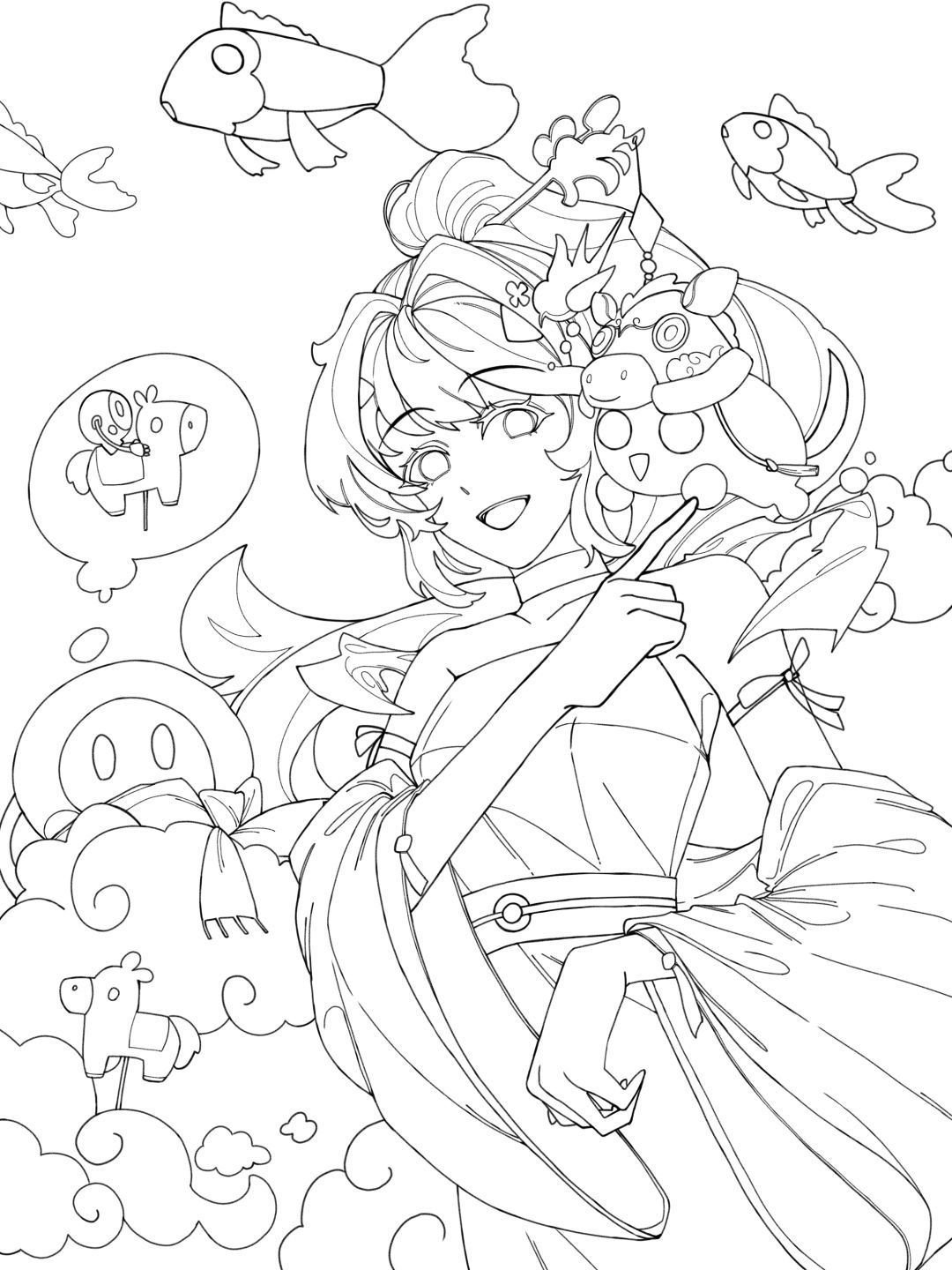 新年快乐!新的一年也要开开心心(◦˙▽˙◦) 2