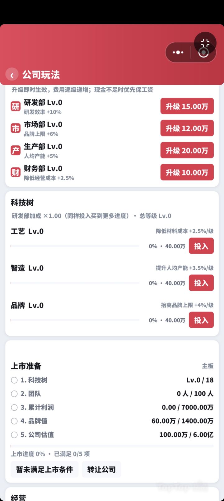 新增企业全生命周期,优化盘面多空博弈平衡截图