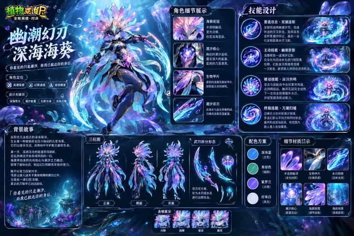 幽潮幻刃·深海海葵截图
