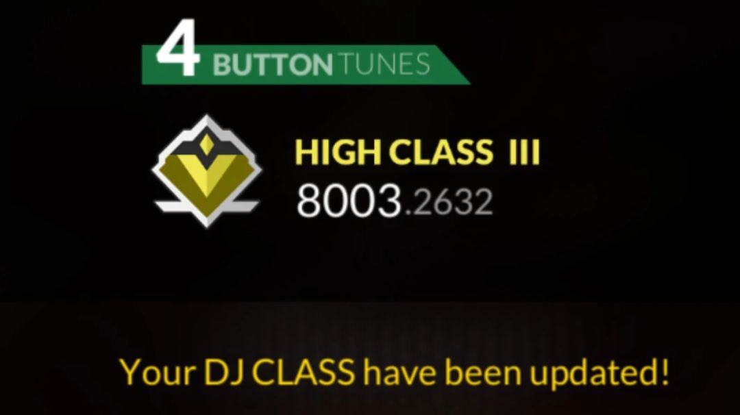 DJMAX 4k 8000分截图