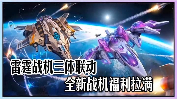 雷霆战机×三体梦幻联动,全新战机颜值与强度并存!截图