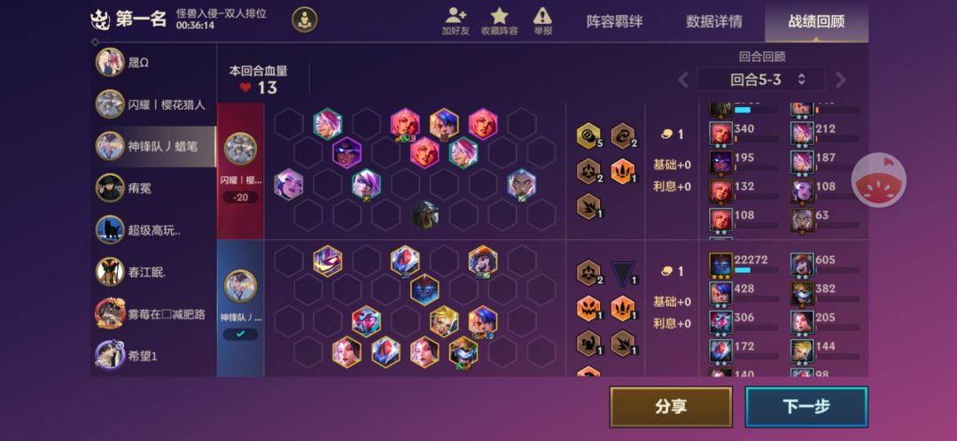 对手5-3出了三星螃蟹,求他的心理阴影面积 2