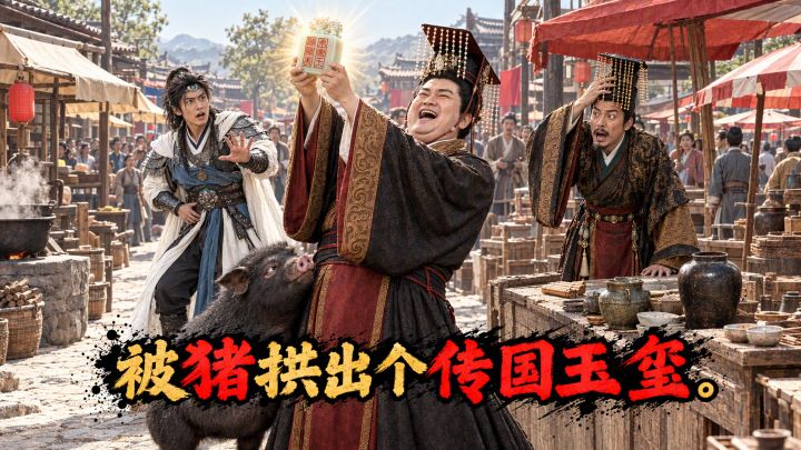 被猪拱出个传国玉玺截图