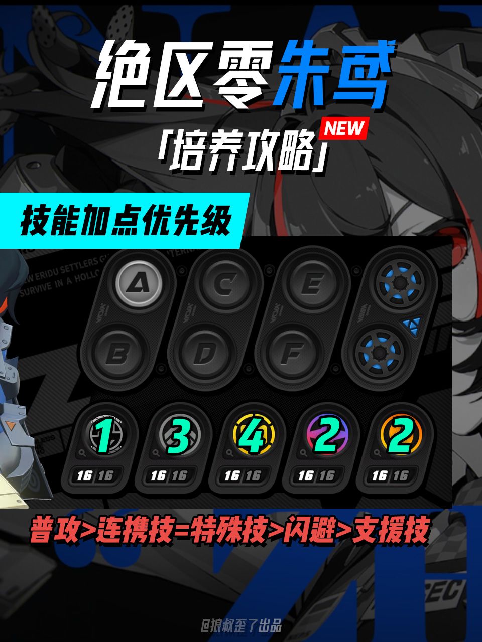 朱鸢新手速成培养攻略 2