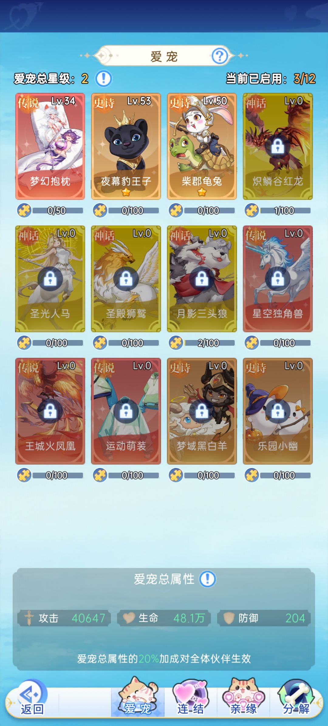 明天领神宠了,优先人马还是三头狼? 2