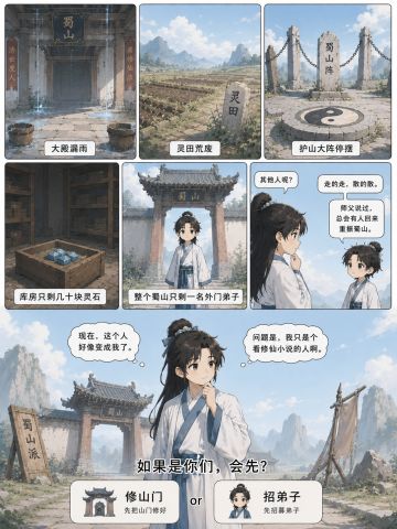 《掌门日记01：我好像穿越成蜀山掌门了》