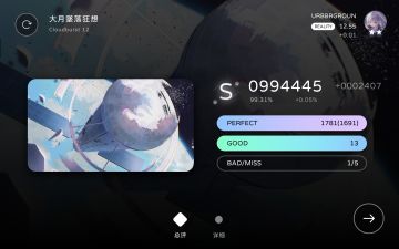 [milthm]~小推一下~Reality12.55达成！