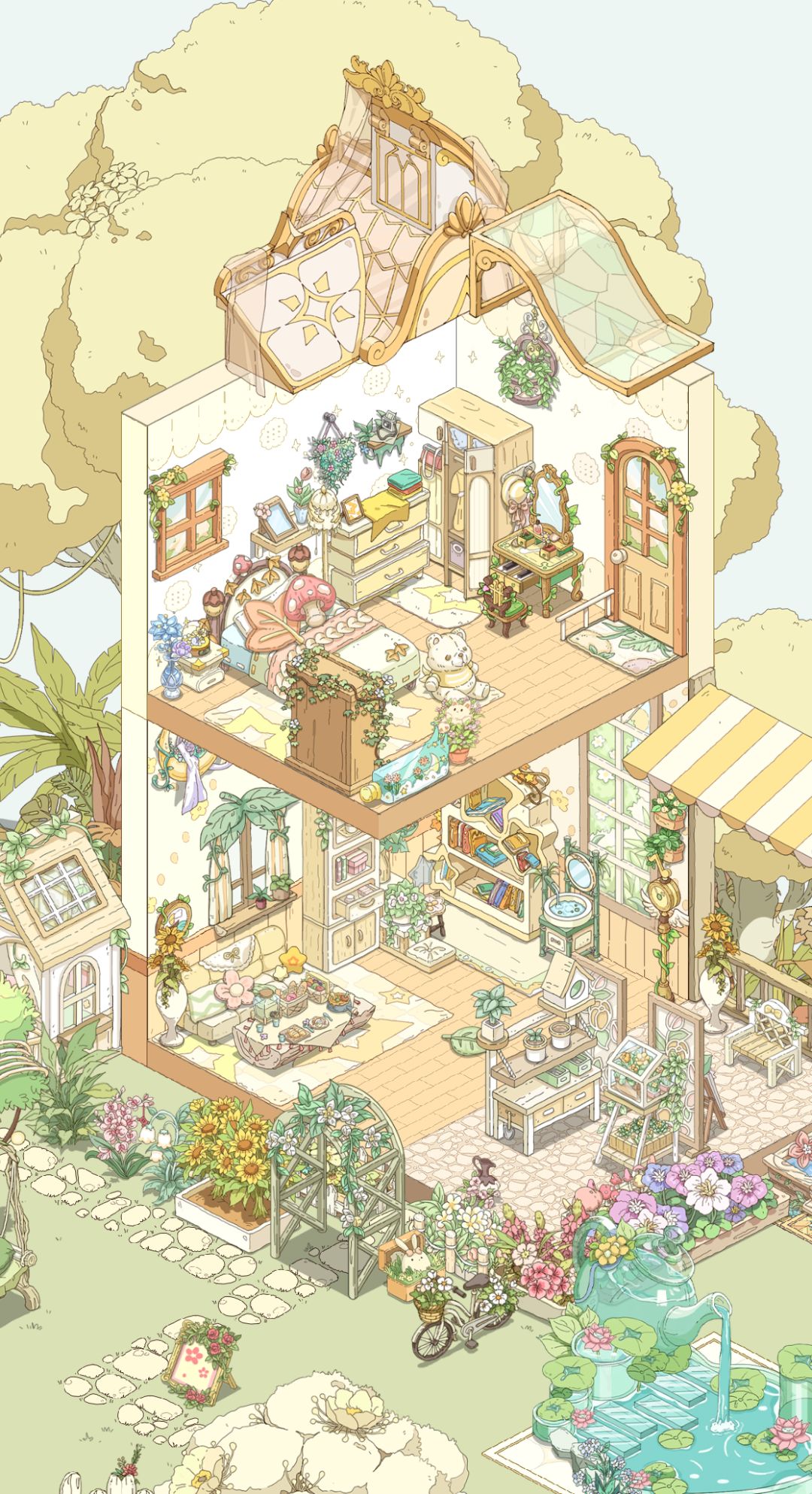 双层梦幻小屋 1