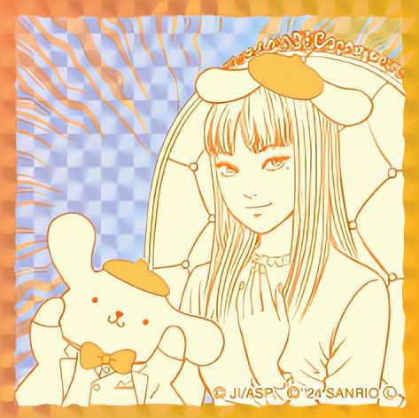 【?】化身甜妹!伊藤润二×三丽鸥联动 3