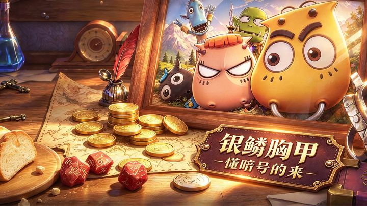 银鳞胸甲，五金一件，蓝色品质！哀木涕他回来了截图