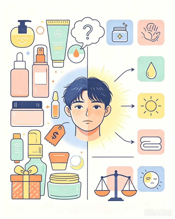 护肤不必跟风,别和别人对比效果截图