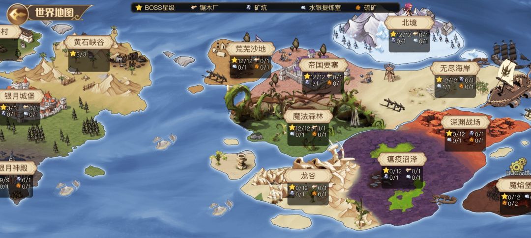 地图关卡小贴士 2