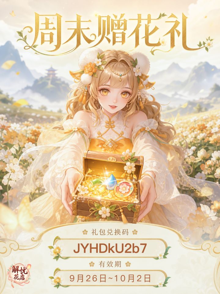 【解忧花店】周末赠花礼截图
