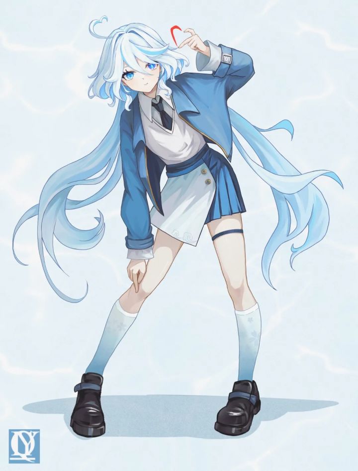 #人气游戏女角色
今天都给芙芙好了截图