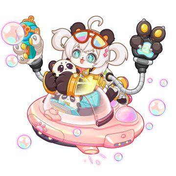 Q版兰兰、妖狐、桃花妖、不知火来啦