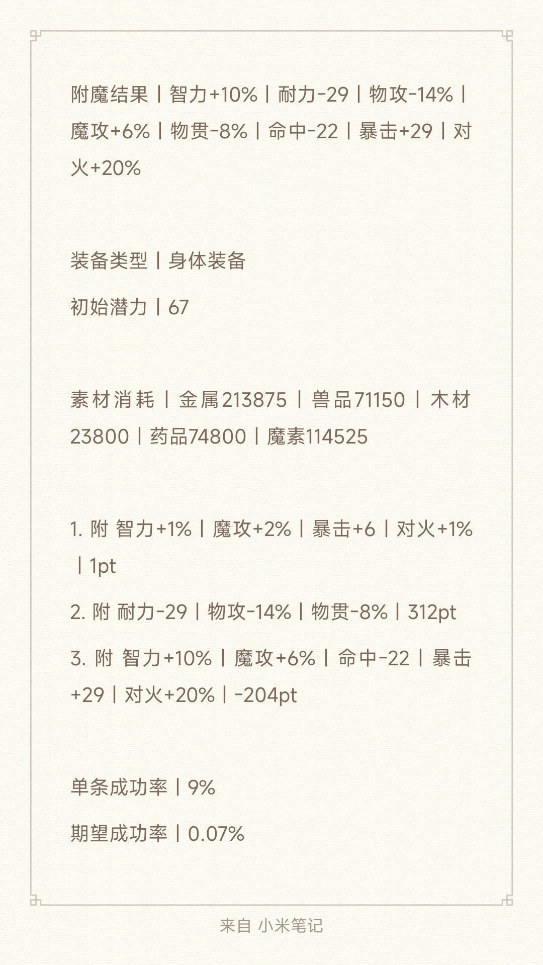无内鬼,发点鸭血附魔衣。 5