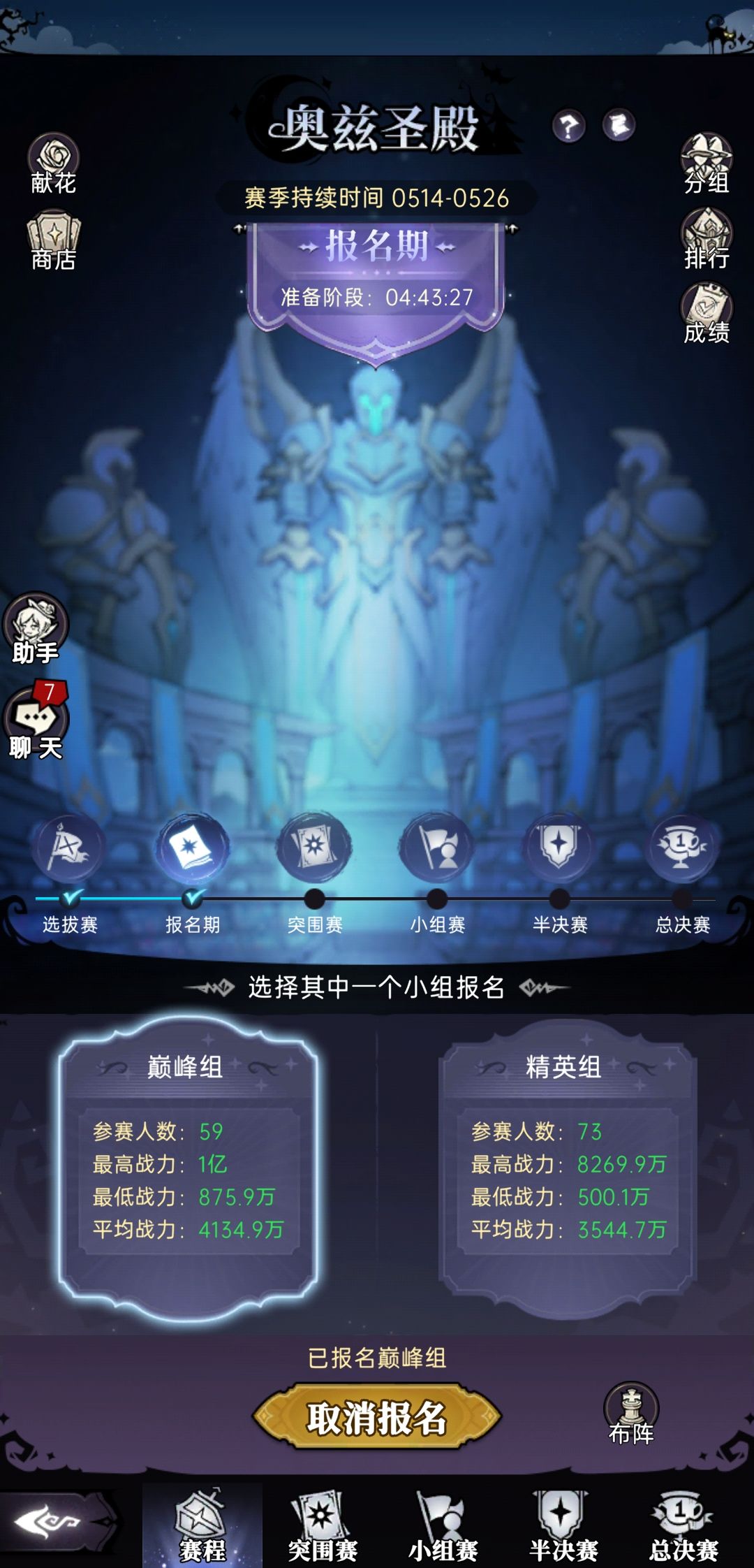 奥兹参赛人数才这么点 1