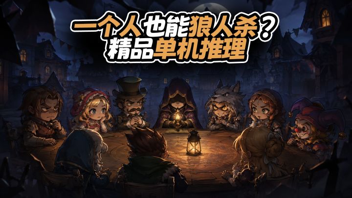 一个人也能玩狼人杀❓单机推理杀太香了❗高分佳作🥰截图