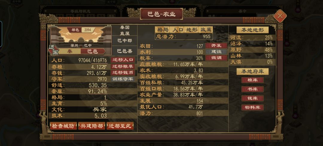 郡治人口上限还没有治下多 2