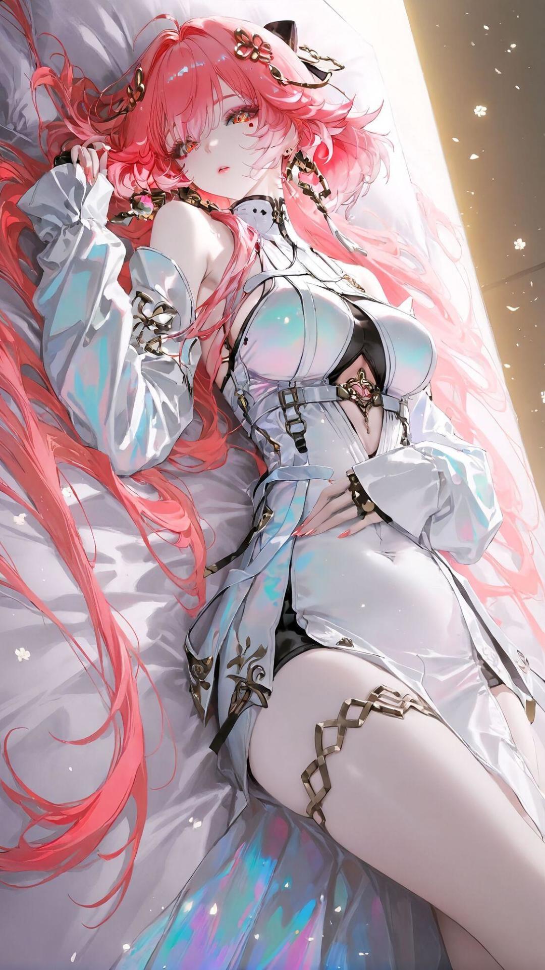壁纸分享|鸣潮女角色盛装躺卧合集 2