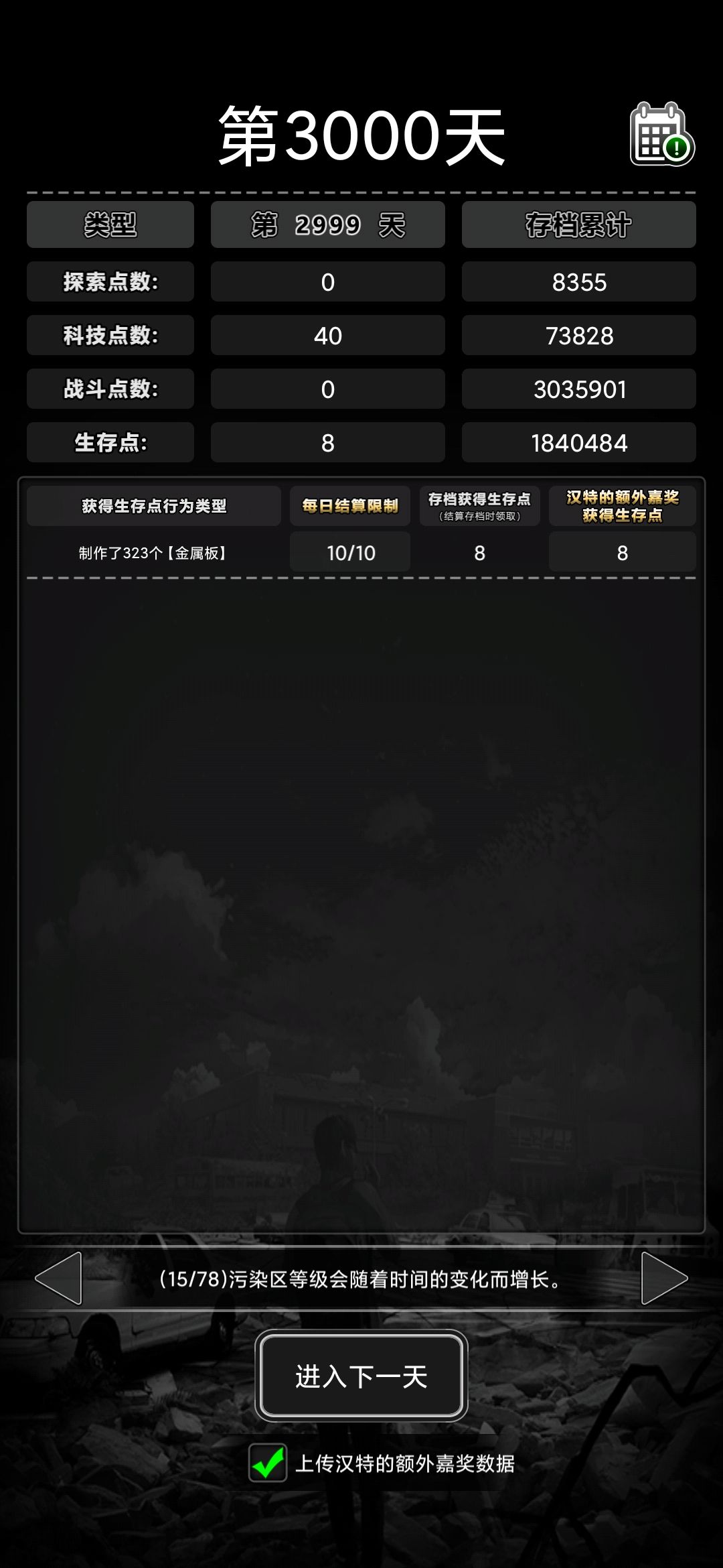 我在丧尸世界的第三千天 1