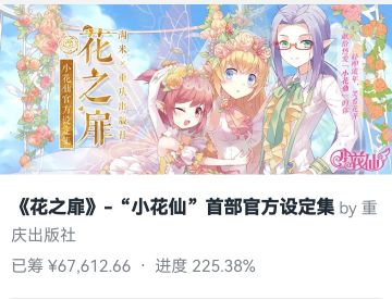 《花之扉》设定集三周年纪念