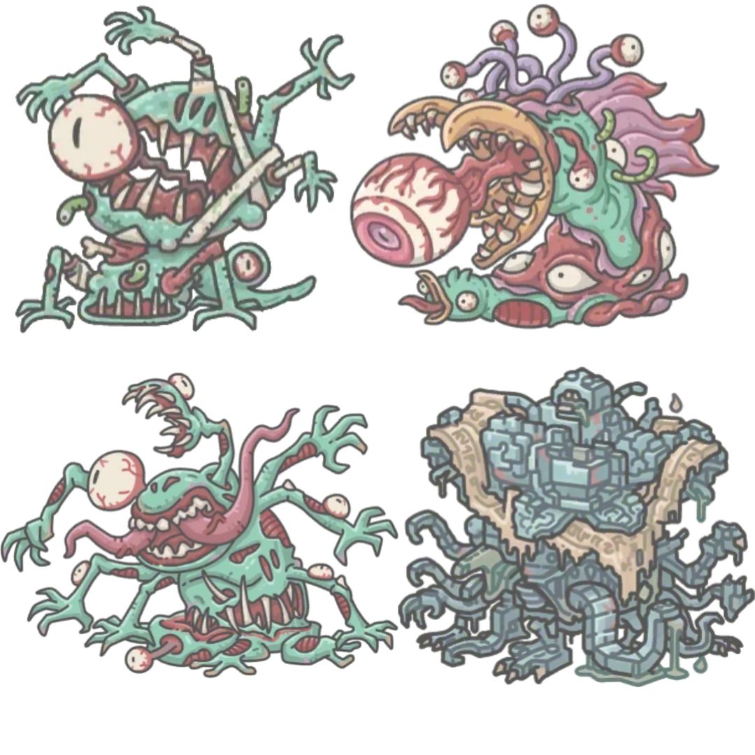 四大种族九阶活尸恶魔异种机械图 1