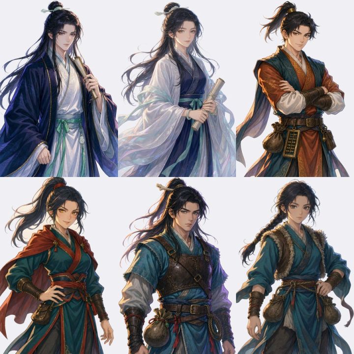 主角立绘截图