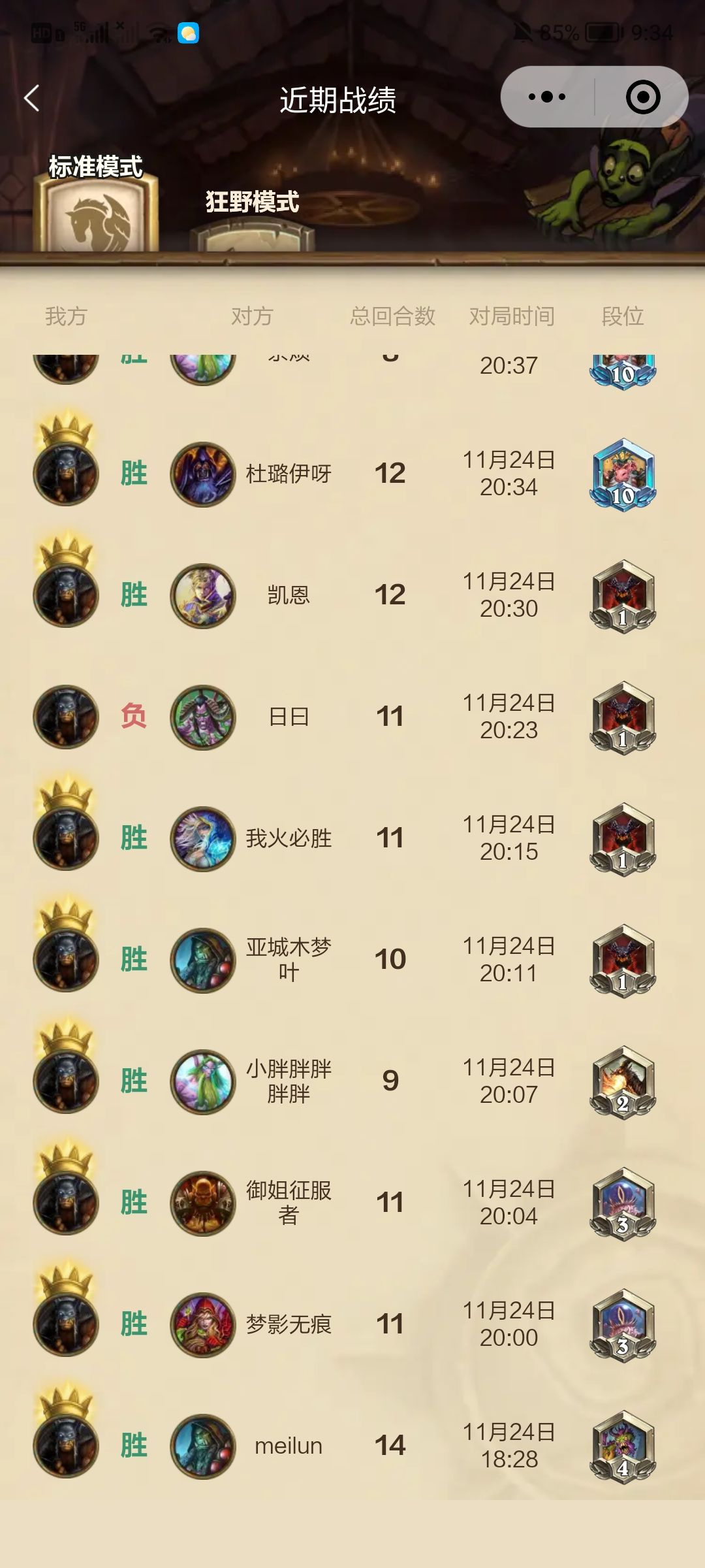 标准马速之王 1
