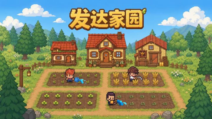 工作室首款游戏《发达家园》正式发布截图
