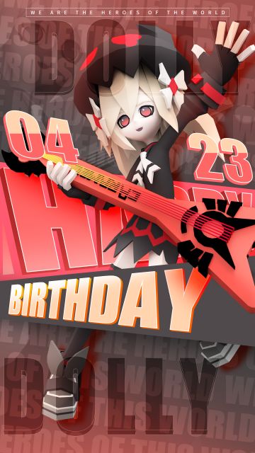 4月23日，哆莉 生日快乐 ！