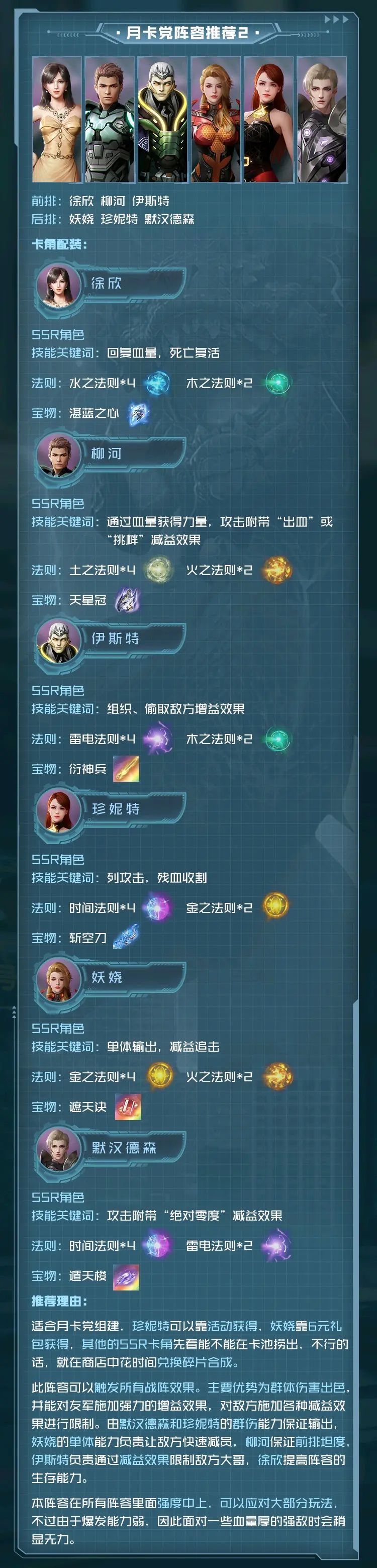 《吞噬星空:黎明》阵容推荐 3
