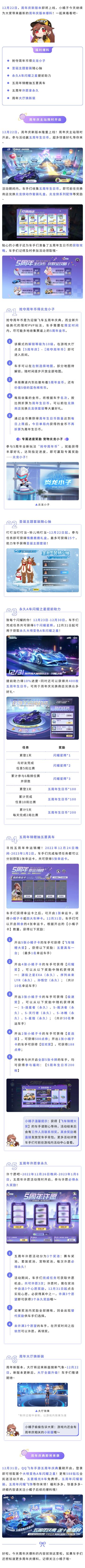 周年庆版本爆料③丨五周年福利全曝光，周年庆狂欢正式开启！