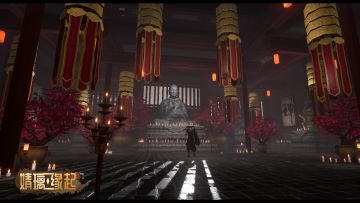 买断制单机手游《婧璃缘起》关卡实机演示-苍茫寺主庙