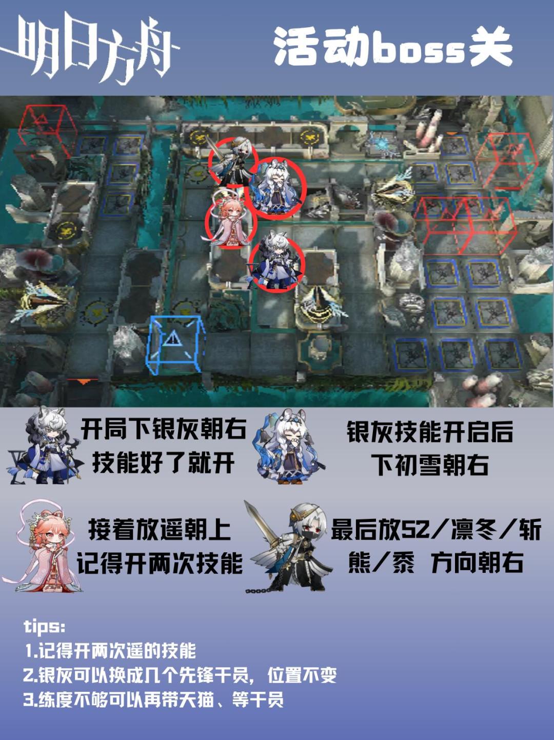 【昨日海】YW-8 四人摆完挂机 简单好抄 3