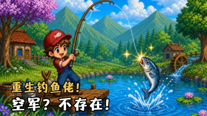 重生成为钓鱼佬!我居然能在亚特兰蒂斯钓鱼🎣截图