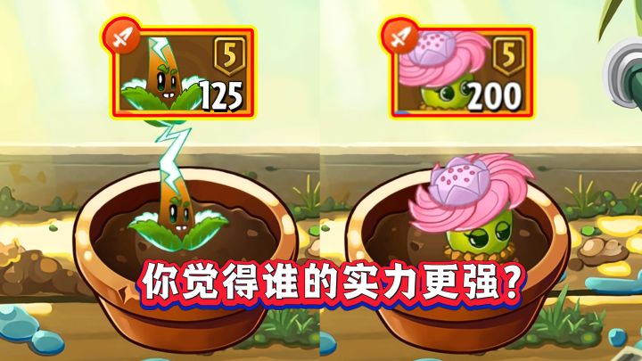 电力绿茶vs地锯草,你觉得谁的实力更强?截图