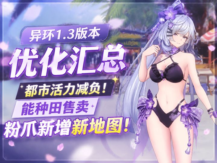 异环1.3版本优化汇总!都市活力减负!能种田售卖!截图