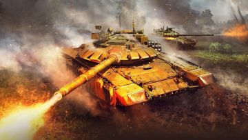 【烈火坦克】战斗模式--竞速护送模式