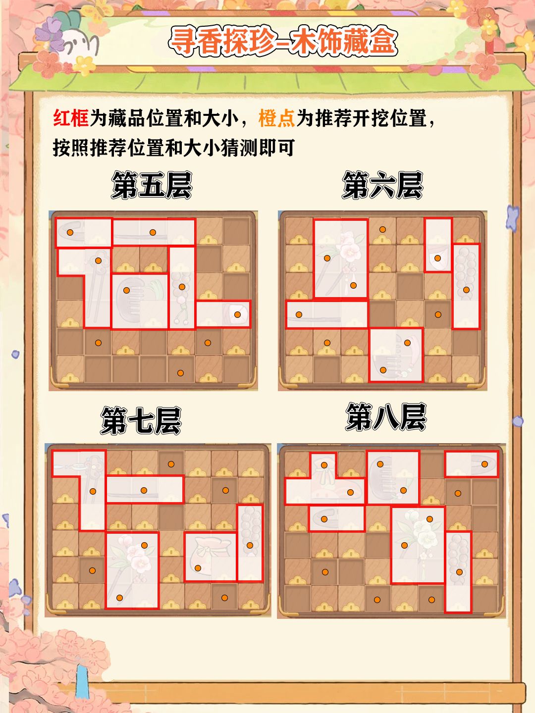 木饰藏盒点位推荐 2