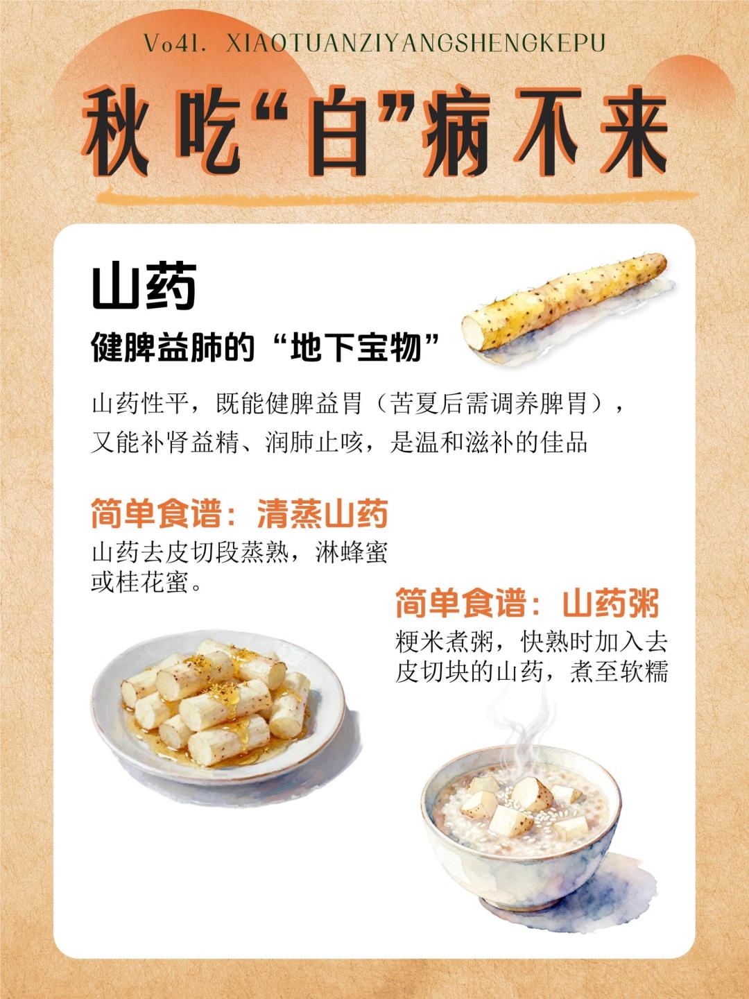 ✨秋吃「白」病不来，这些食物补气养肺 3