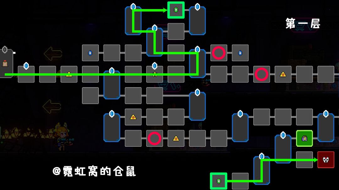 神经矩阵S5路线图 & 通关配装参考截图
