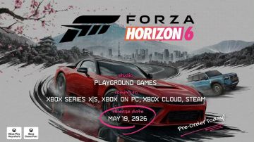 【快讯】极限竞速地平线6官宣定档5月19日
