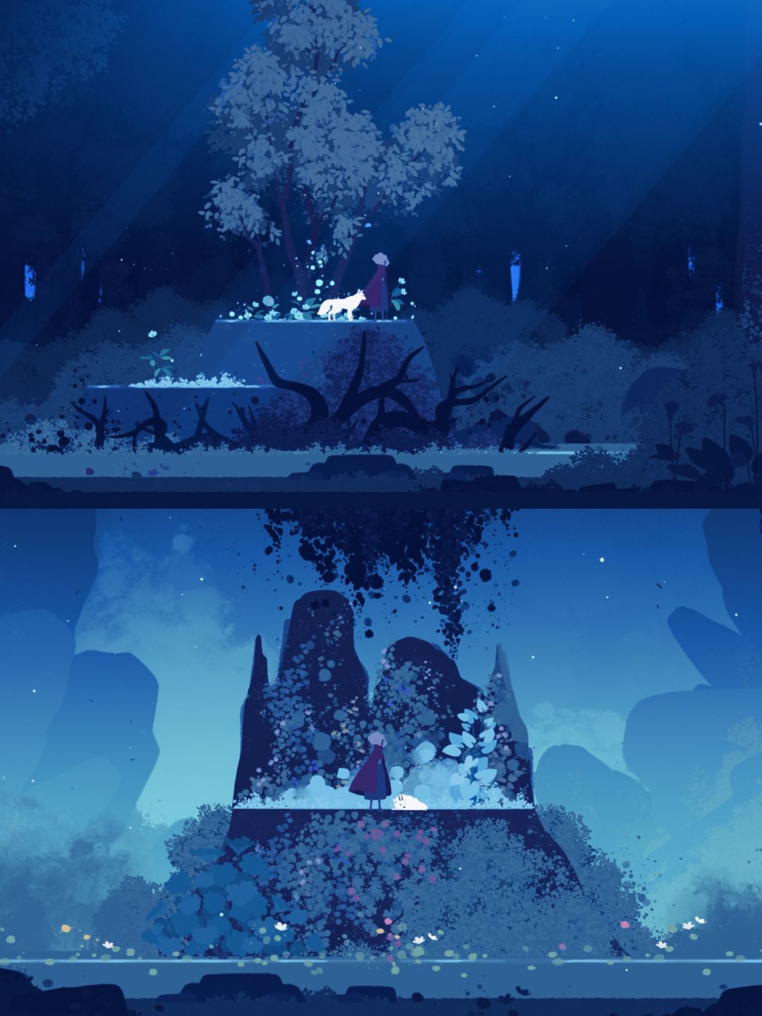 《GRIS》续作美到窒息✨每个镜头都是壁纸 7