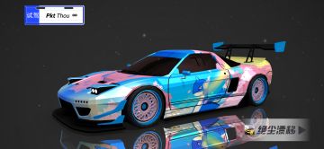 绝尘漂移涂装设计作品-夏日樱花