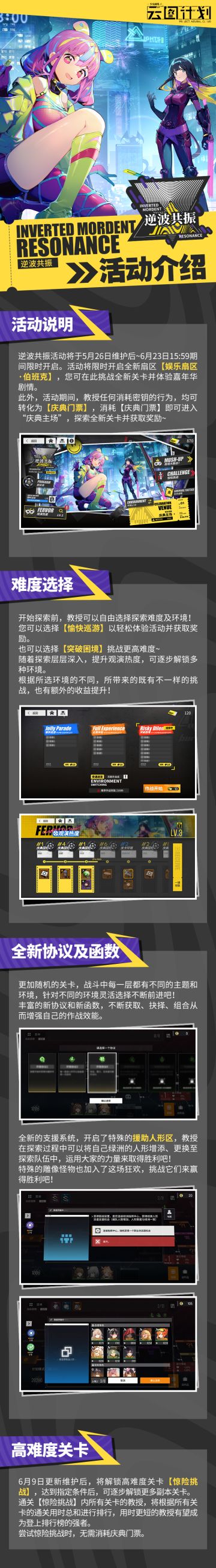 【活动介绍】全新活动「逆波共振」即将开启！