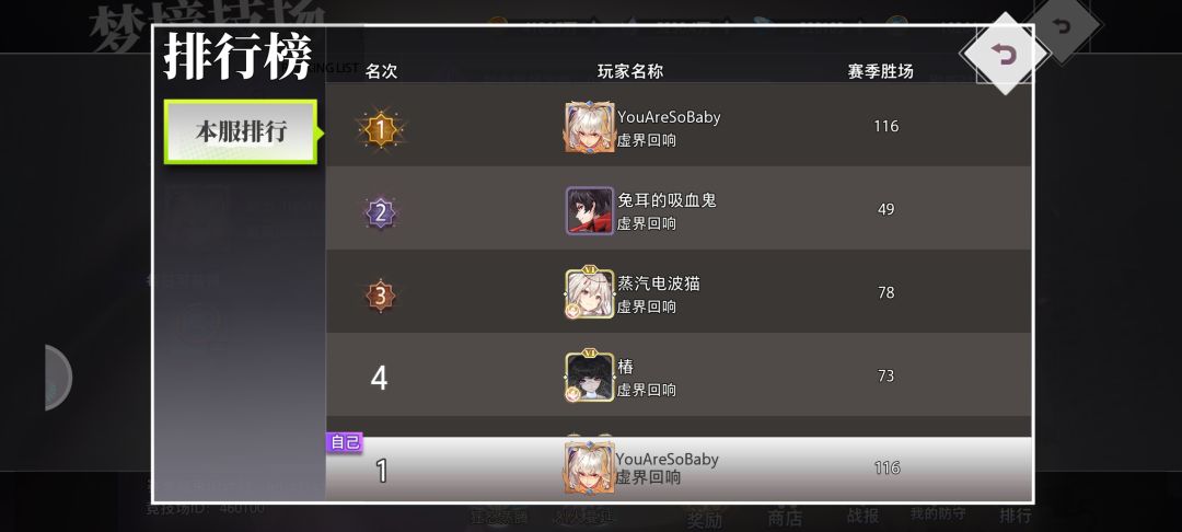 「梦境竞技场凌晨5点结算,先睡了」 1