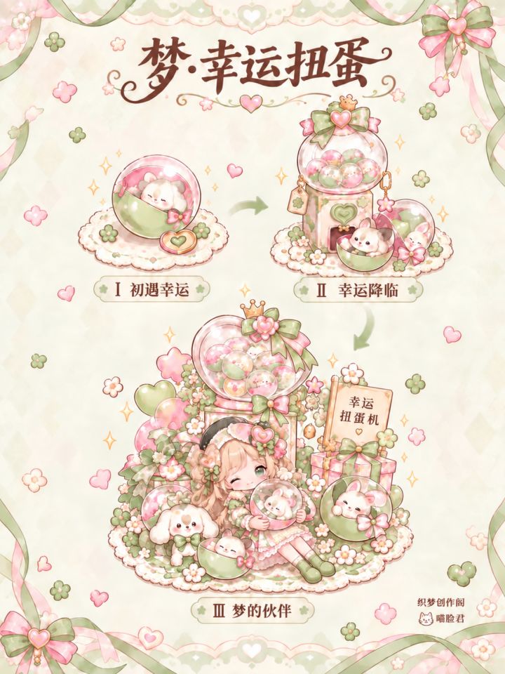 🌸 织梦花素材|🍀《梦·幸运扭蛋》截图