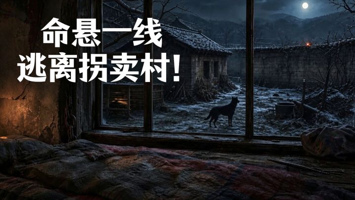 😨命悬一线，被拐绝命村庄，你能顺利逃出拐卖村吗❓‼️‼️‼️‼️截图